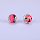 Printed Round Silicone Focal Beads(SI-JX0056A-64)-1