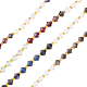 Olycraft 1 brin de perles de pierres précieuses naturelles mélangées(AJEW-OC0004-25)-1