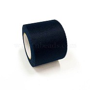 Deco Mesh Ribbons, Tulle Fabric, Tulle Roll Spool Fabric For Skirt Making, Marine Blue, 2 inch(5cm), about 25yards/roll(22.86m/roll)(OCOR-P010-C-C39)