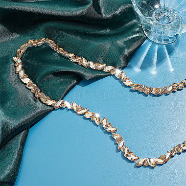 cadena de copa de cristal con diamantes de imitación gorgecraft(FIND-GF0003-93)-6