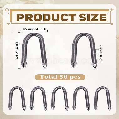 50Pcs Iron Fastening Nails(IFIN-LP0001-64)-2