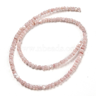 Natural White Shell Dyed Beads Strands(BSHE-Z005-03D)-2