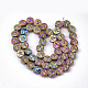 Electroplate Non-magnetic Synthetic Hematite Beads Strands(G-S352-11)-2