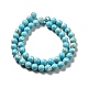 Synthetic Turquoise and Sea Shell Assembled Beads Strands(G-D482-01E-07)-3