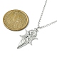 Non-Tarnish 304 Stainless Steel Pendant Necklace for Women(NJEW-JN04387)-5