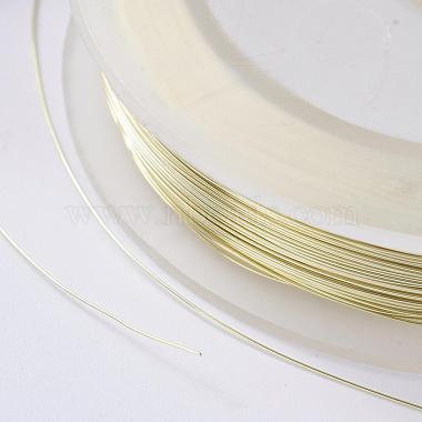 Round Copper Wire for Jewelry Making(CWIR-E005-01-0.4mm)-3