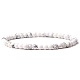 4MM Natural Howlite Stretch Bracelets(RP2095-4)-1