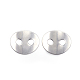 2-Hole 201 Stainless Steel Sewing Buttons(STAS-E147-32P)-1