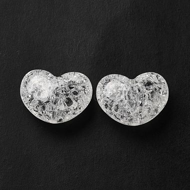 Transparent Crackle Acrylic Beads(OACR-L013-014)-3