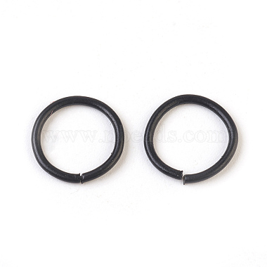 Other Color Black Ring Iron Close but Unsoldered Jump Rings