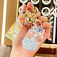 Acrylic Luminous Into Oil Canister Pendant Keychains(LUMI-PW0004-018B)-2
