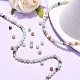 Brins de perles d'amazonite de fleurs naturelles(G-G692-01F-4mm)-5