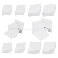 2 Bags 2 Style Rhombus English Paper Piecing, Paper Quilting Template for Patchwork, DIY Accessories, White, 4.3~5x3.15~3.7cm, 100pcs/bag, 1 bag/style(DIY-GO0001-23)