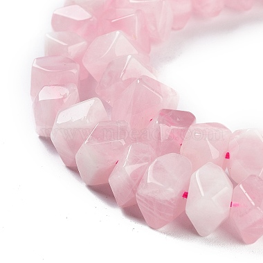 Natural Madagascar Rose Quartz Beads Strands(G-D091-A02)-4