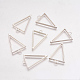 Rack Plating Alloy Triangle Open Back Bezel Pendants(PALLOY-S047-09B-FF)-1