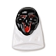 masque fantôme halloween cabochons décodés en résine opaque(RESI-R446-02E)-1