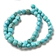 Natural Howlite Beads Strands(G-C025-16)-3