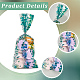 100Pcs Leaf Printed OPP Cellophane Candy Packaging Bags(ABAG-GF0001-40)-6
