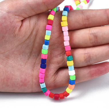 Handmade Polymer Clay Beads Strands(CLAY-N008-061-10)-7