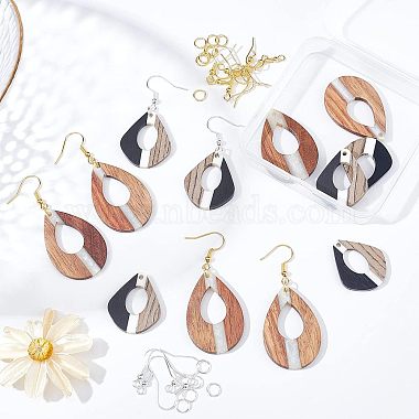 Olycraft Charm Dangle Earring DIY Making Kit(DIY-OC0007-77)-5