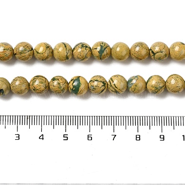 Natural Verdite Stone Beads Strands(G-P515-A01-01)-4