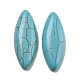 teints cabochons turquoises synthétiques(G-B070-02)-1