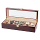6-Slot Wooden Watch Display Case(ODIS-WH0061-02A)-1