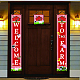 Подвесной знак из полиэстера для украшения передней двери домашнего офиса и крыльца(HJEW-WH0023-005)-4
