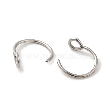 crochets de boucles d'oreilles en acier inoxydable anti-ternissement 304(STAS-P336-06P)-2