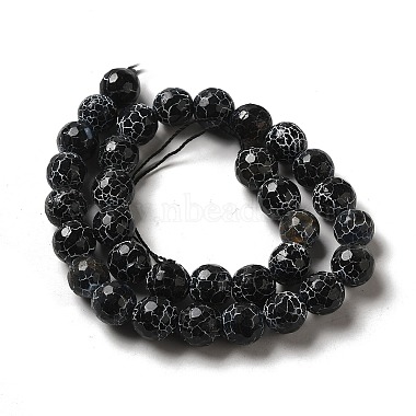 Crackle Agate Beads Strands(G-A004-1)-4