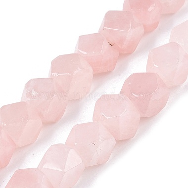 Natural Rose Quartz Beads Strands(G-T38-27)-2