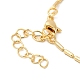 Rack Plating Brass Column Ball Chain Necklace for Women(X-NJEW-F311-03G)-3