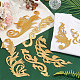 14Pcs 7 Style Auspicious Cloud Computerized Embroidery Cloth Iron on/Sew on Patches(DIY-GA0006-30)-4