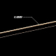 Textured Round Brass Wire(CWIR-WH0004-01G-01)-3