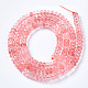 Cherry Quartz Glass Beads Strands(G-S366-106)-2