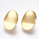Brass Clip-on Earring Findings(KK-T038-246G)-1