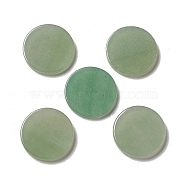 Natural Green Aventurine Cabochons, Flat Round, 20x2.8mm(G-A213-02A)