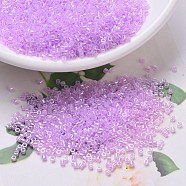 MIYUKI Delica Beads, Cylinder, Japanese Seed Beads, 11/0, (DB0248) Light Orchid Ceylon, 1.3x1.6mm, Hole: 0.8mm, about 2000pcs/10g(X-SEED-J020-DB0248)