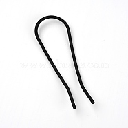 Zinc Alloy Hair Fork, Black, 110x38x3mm(BY-TAC0003-01F)