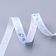 Baby Shower Ornaments Decorations Word Baby Boy Printed Polyester Grosgrain Ribbons(OCOR-S023-03)-3