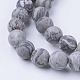 carte naturelle pierre / pierre picasso / perles picasso jaspe(G-G735-27F-10mm)-3