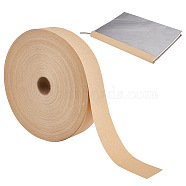 Non-Woven Tape, Self Adhesive Tape, Flat, Cornsilk, 50mm, about 100m/roll(AJEW-WH0515-74)