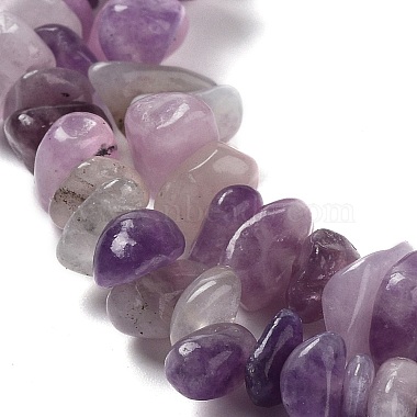 Natural Lilac Jade Beads Strands(G-P497-03A-06)-2