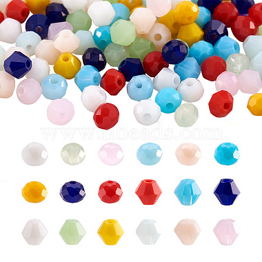 Mixed Color Mixed Shapes Glass Beads