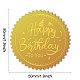 Self Adhesive Gold Foil Embossed Stickers(DIY-WH0211-375)-2