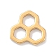 Golden Plated 304 Stainless Steel Charms(STAS-K286-03G-G)-1