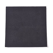 Sponge EVA Sheet Foam Paper, with Adhesive Back, Square, Black, 16x16x0.3cm(AJEW-WH0104-96)