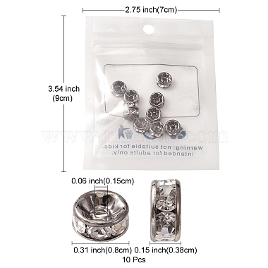 Brass Rhinestone Spacer Beads(RB-YW0001-04D-01B)-4