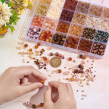 Elite DIY Beads Jewelry Making Finding Kit(DIY-PH0017-55)-3