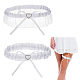 Polyester Lace Bridal Garters(DIY-WH0366-34)-1